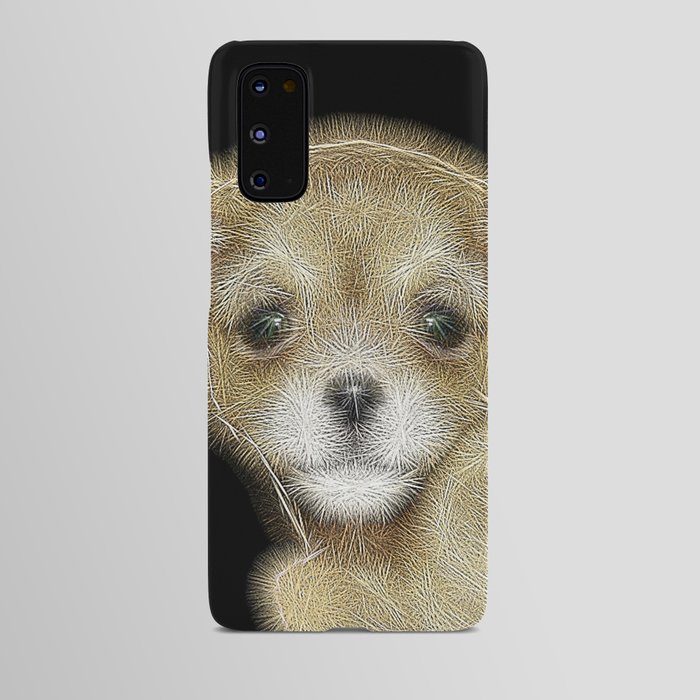 Spiked Brown Chihuahua Puppy Android Case