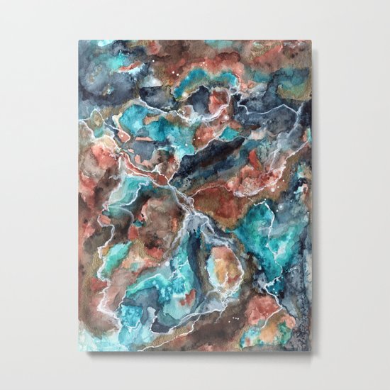 Etheral Nebula Metal Print
