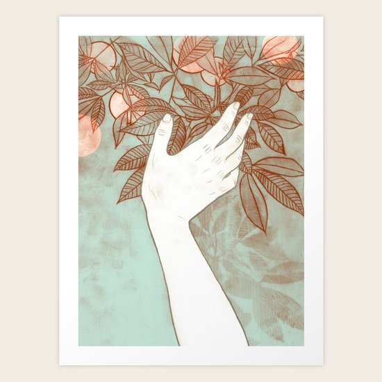 But the Serpent Said Art Print