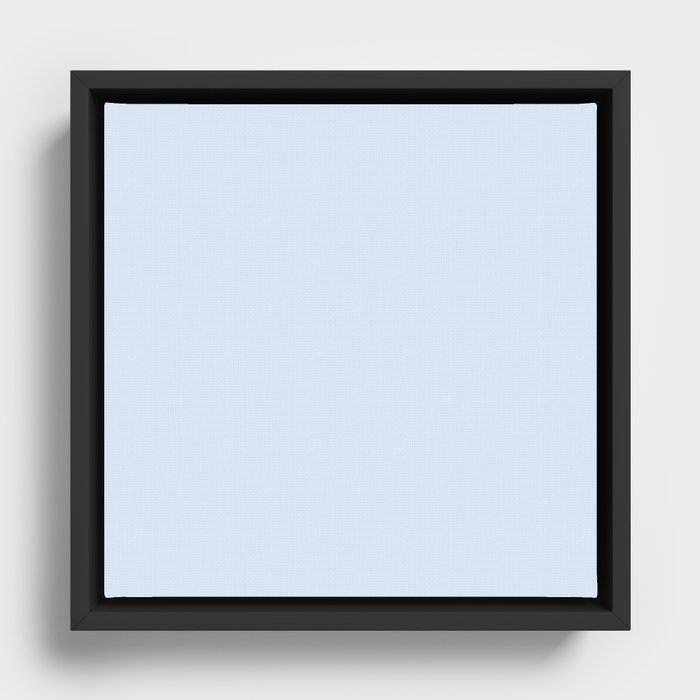 Celestial Cathedral Blue Framed Canvas