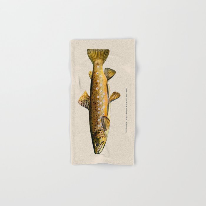 The Brown Trout Hand & Bath Towel