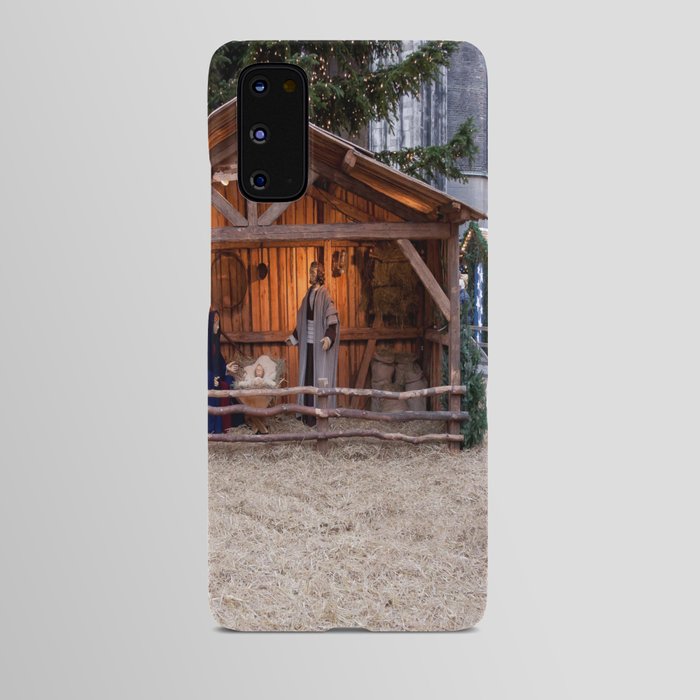 Lovely Nativity Scene Android Case