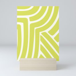 Abstract Stripes XXXVIII Mini Art Print