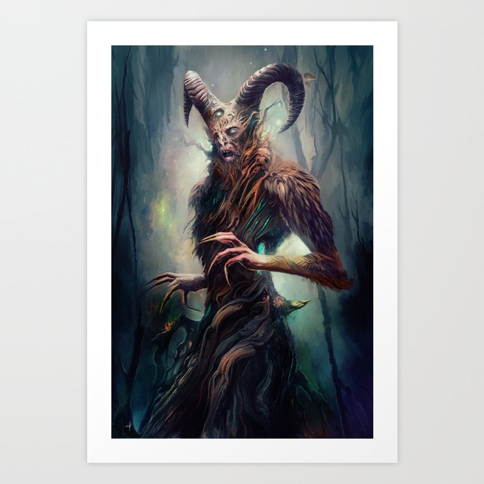 The Cursed Fawn Art Print