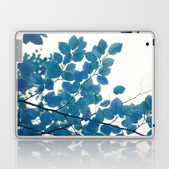 Cyan Laptop & iPad Skin
