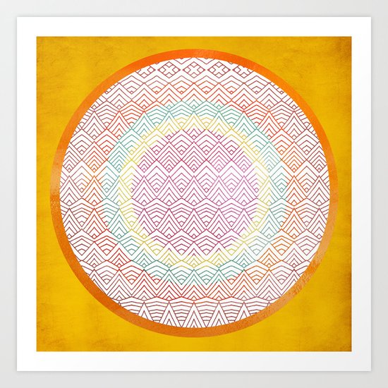 The Sun Art Print