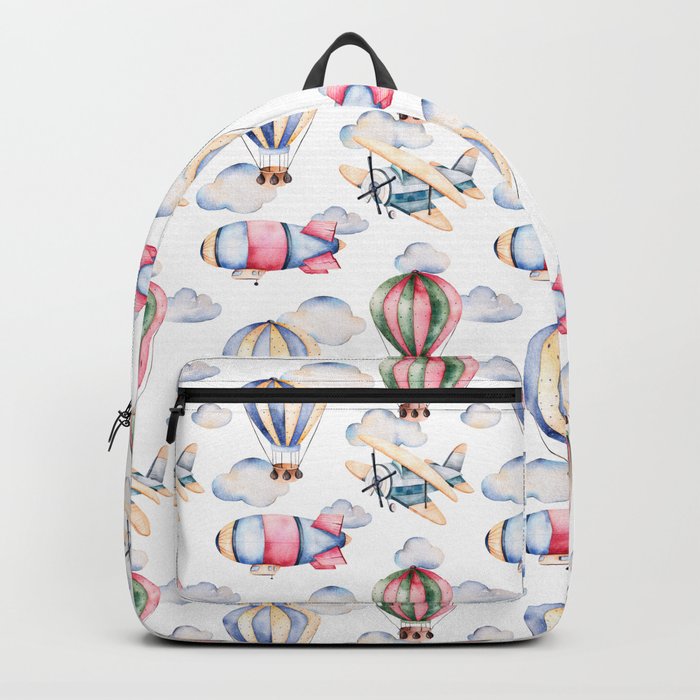 Sky Voyage Watercolor Backpack