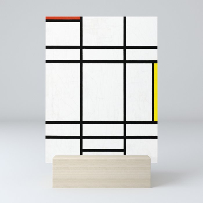 Piet Mondrian - Composition in White, Red, and Yellow Mini Art Print