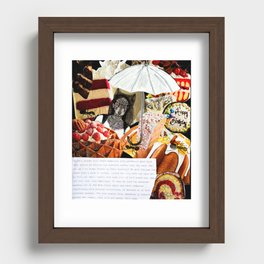 Cake Recessed Framed Print