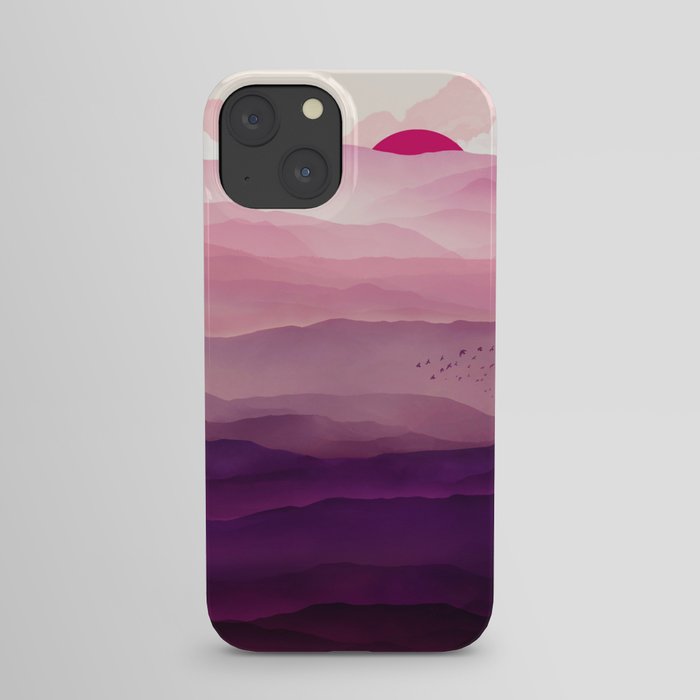 Ultra Violet Day iPhone Case