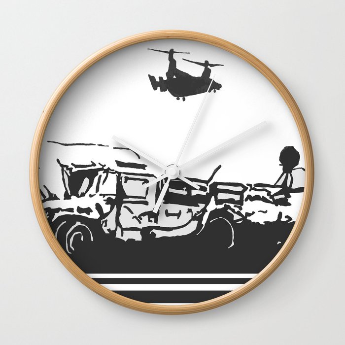 Tactical Field Exercise Wall Clock