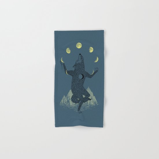 Moon Juggler Hand & Bath Towel