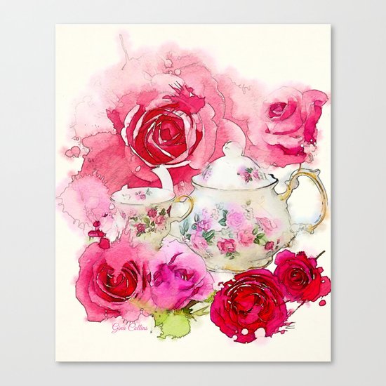 Tea 2 Canvas Print