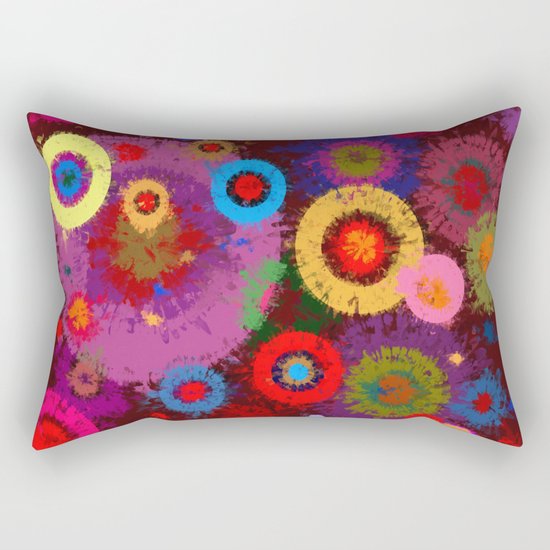 Abstract #360 Splirkles #2 Rectangular Pillow