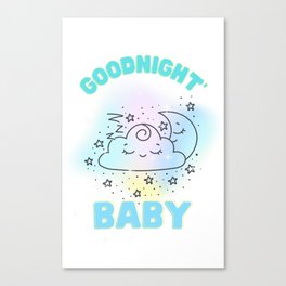 Goodnight Baby Canvas Print