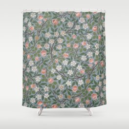 William Morris Clover Pattern Shower Curtain