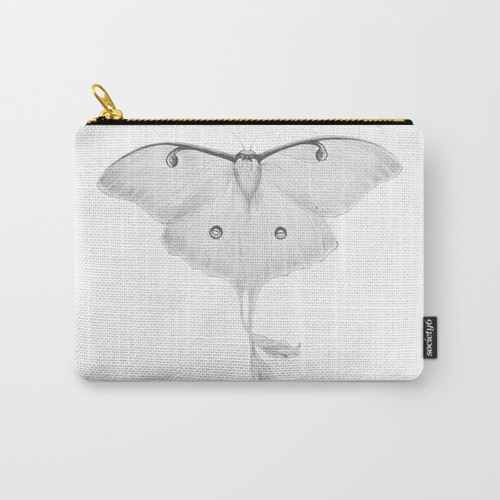 Luna Moth Carry-All Pouch