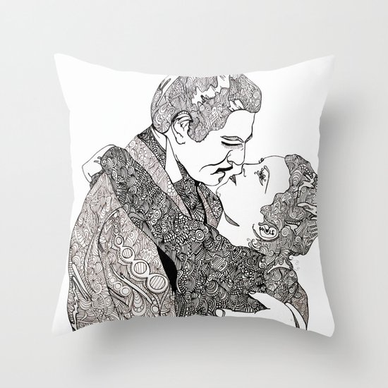Gone With The Wind Elaboration Throw Pillow