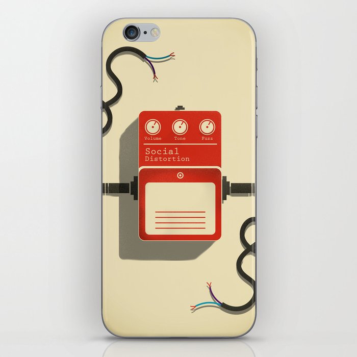 Social overdrive iPhone Skin
