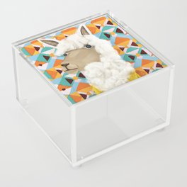 Larry Llama Acrylic Box