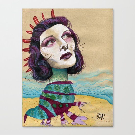 SHORE Canvas Print