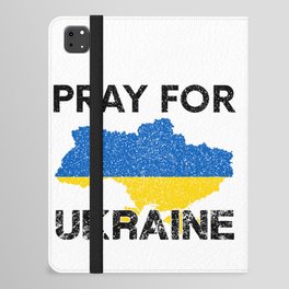 Pray For Ukraine iPad Folio Case