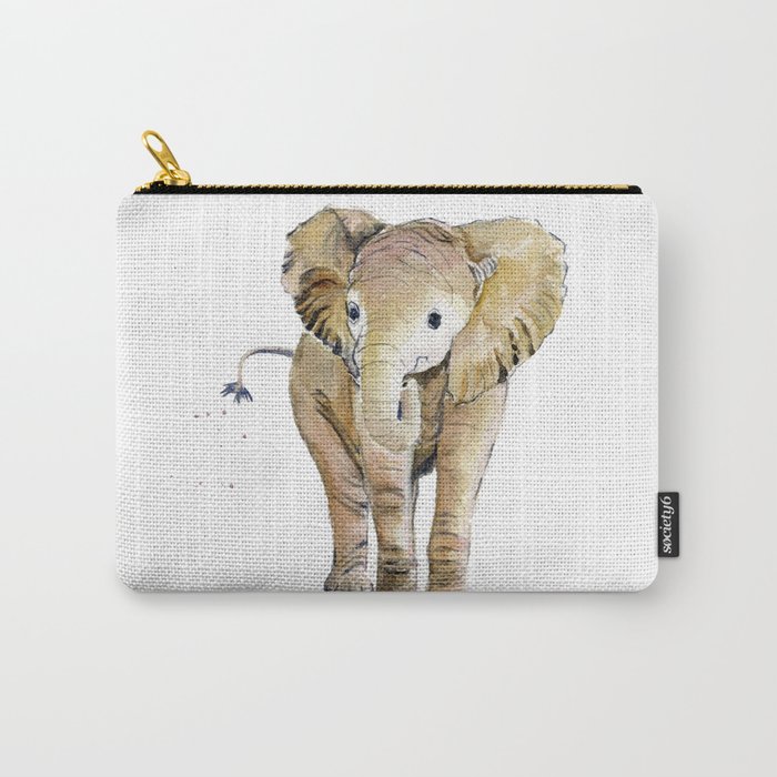 Baby Elephant 4 Carry-All Pouch