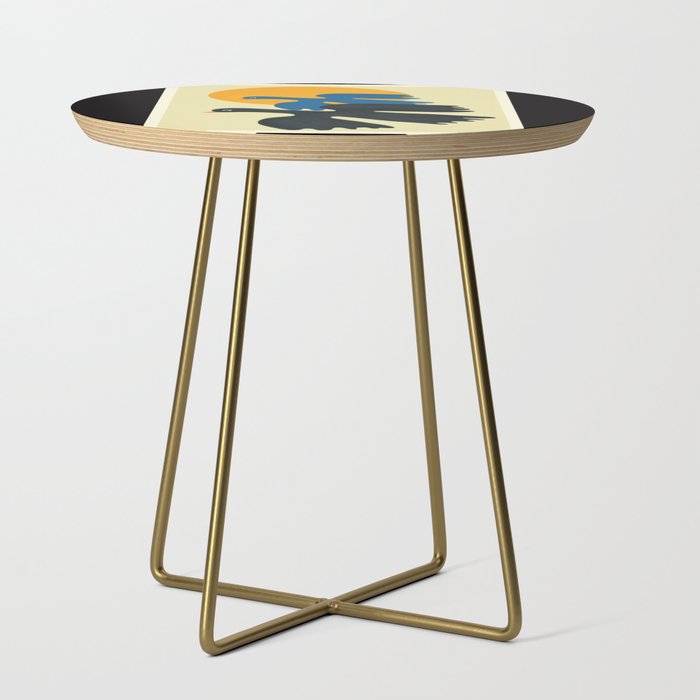 Abstract morning pair flight 1 Side Table