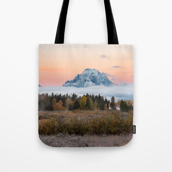 Autumn Sunrise in the Tetons Tote Bag