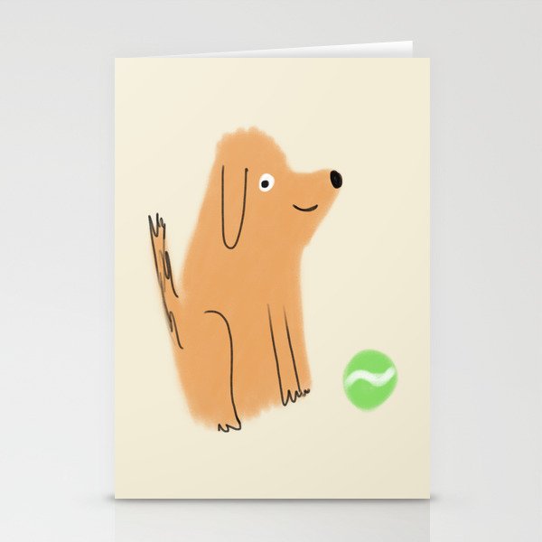 Cute Dog Stationery Cards