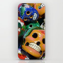 Mexico Photography - Masks Used For The Mexican Holiday iPhone Skin