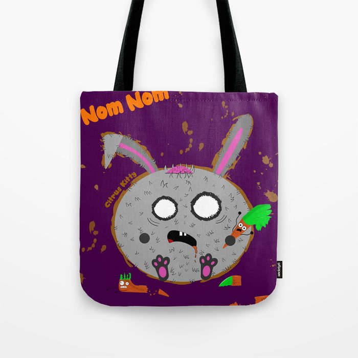 Zombie Bunny Tote Bag