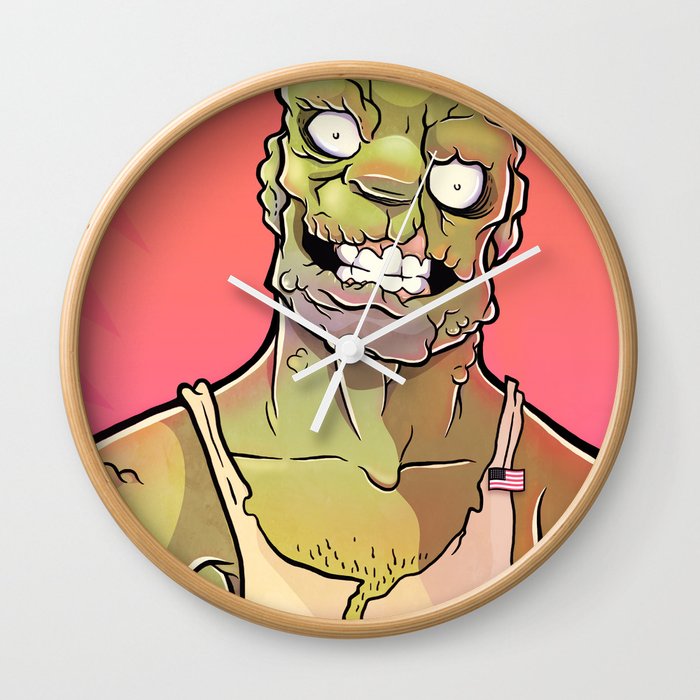 The Toxic Avenger Wall Clock