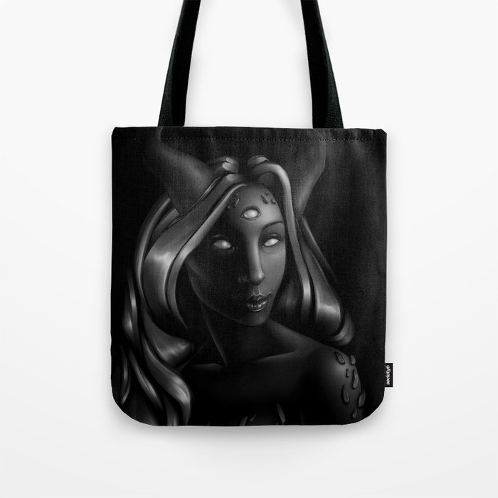 Portrait of a Demon Tote Bag