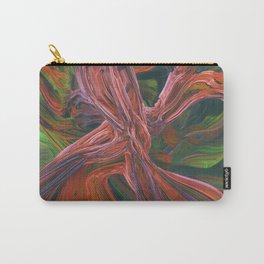 surreal futuristic abstract digital 3d fractal design art Carry-All Pouch