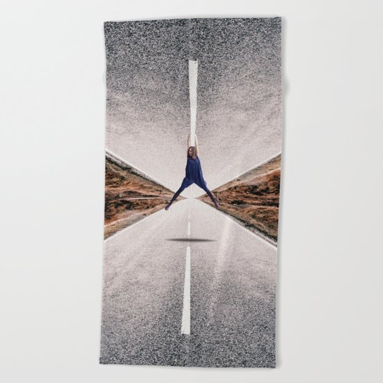 Wings of hope Beach Towel