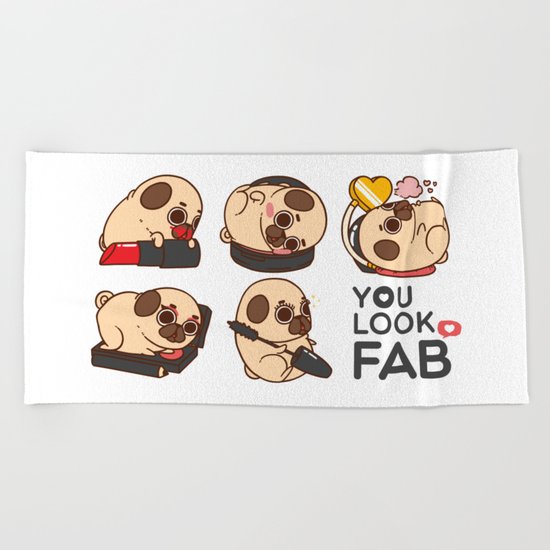 You Look Fab! -Puglie Beach Towel