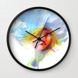 MDAndrews fashion illustration Wall Clock