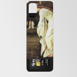 saint george and the dragon the princess tied to the tree 1866 - edward burne jones  Android Card Case