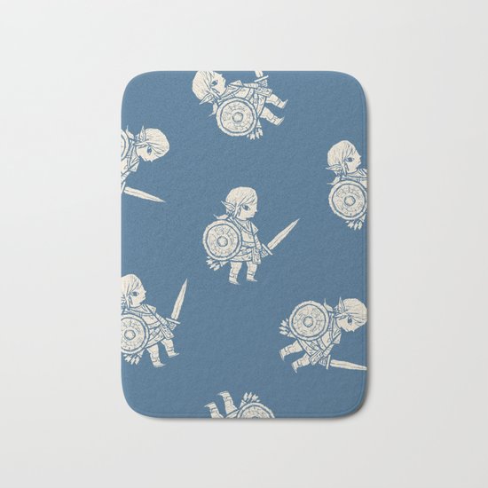botw pattern Bath Mat