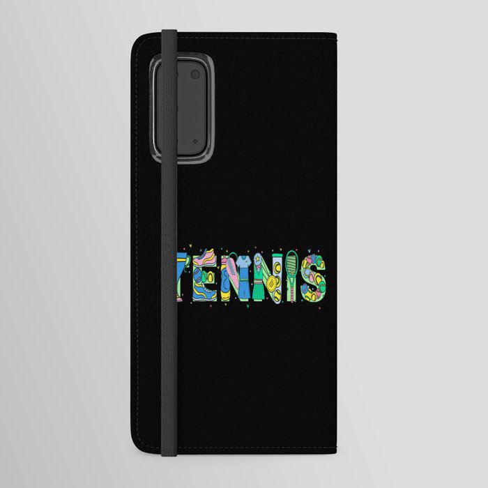 Tennis Tennis Racket Tennis Player Android Wallet Case