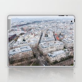 Paris aerial view Laptop Skin