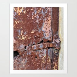 Rust 6 Art Print