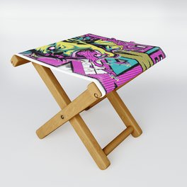 Zombie with Hat Folding Stool