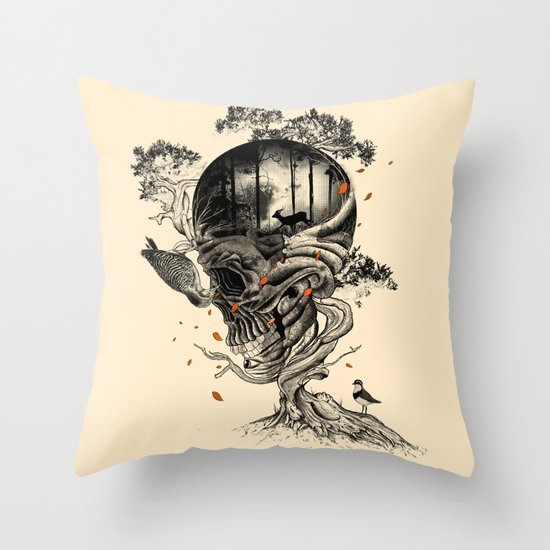 Lost Translation Throw Pillow
