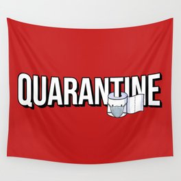 Quarantine and Chill Wall Tapestry