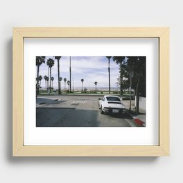 Vintage Porsch 9 11,  Venice Beach, Los Angeles, California Leica M Recessed Framed Print
