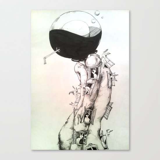 Human Canvas Print