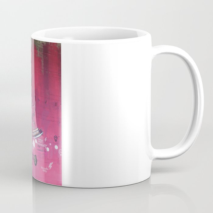Dont Worry - Party Hard (Pink) Close Up Coffee Mug