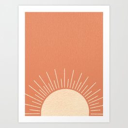 Burnt Orange Art Prints For Any Decor Style Society6